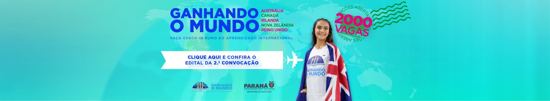 Banner Ganhando o Mundo